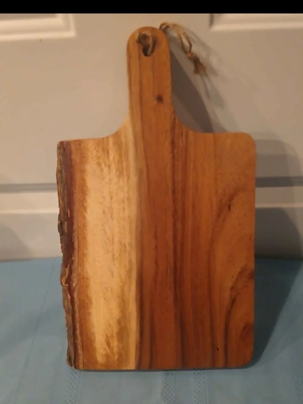 Live Edge Acacia Wood Cutting Or Charcuterie Board